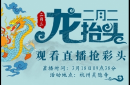 “二月二·龍?zhí)ь^”播視廣場(chǎng)舞在杭州靈隱寺成功舉辦祈福盛典！